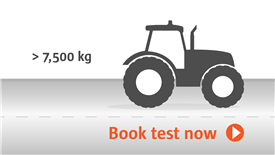 Fast tractors over 7,500kg